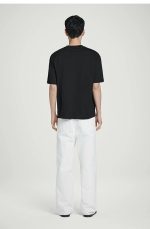 Round-Neck T-Shirt Black - Image 3