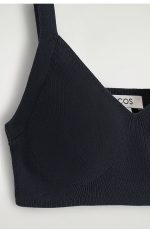 Knitted V-Neck Vest - Image 4