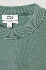 Mock-Neck Hoodie Green - Image 4