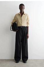 Cotton Shirt Beige - Image 2