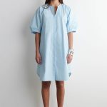 Round-Neck Shirt Blue