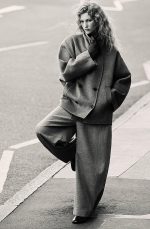 Wool Barrel Parka Gray