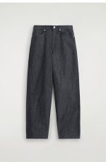 Denim Wide-Leg Pants Blue - Image 4