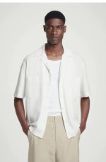 Seersucker Shirt White