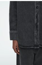 Denim Collared Shirt - Image 2