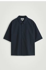 V-Neck Shirt Navy - Image 4
