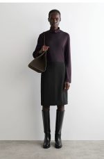 Knitted Turtleneck Top - Image 2