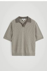 Knitted Polo Gray - Image 4