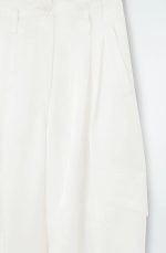Wide-Leg Parka White - Image 4