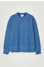 Round-Neck Hoodie Blue - Image 3