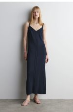 V-Neck Regular Dress