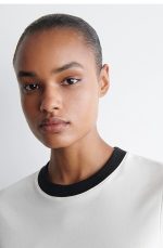 Round-Neck T-Shirt White - Image 3