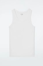 Round-Neck Camisole White - Image 4