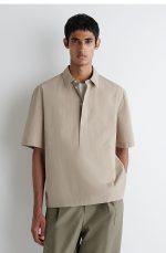 Cotton Shirt Beige