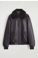 Leather Jacket Brown - Image 3