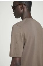 Cotton Round-Neck T-Shirt - Image 3