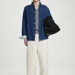 Denim Collared Parka