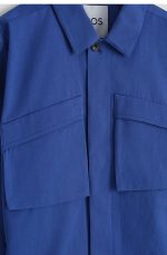 Cotton Shirt Blue - Image 5