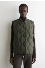 Quilted Vest Khaki