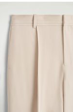 Cotton Pleated Trousers - Image 5