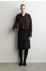 Wool Cardigan Brown - Image 2