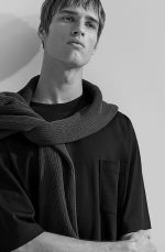 Turtleneck T-Shirt Black - Image 2