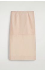 Straight Skirt Beige - Image 4