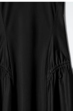 Pleated Dress Black - Image 5
