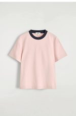 Round-Neck T-Shirt Blue - Image 4