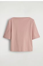 Cotton T-Shirt Pink - Image 4