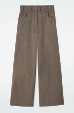 Wool Wide-Leg Pants - Image 4