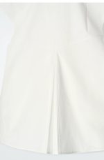 Cotton Sleeveless Shirt White - Image 5