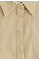 Cotton Shirt Beige - Image 5