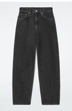 Standard Barrel Mid-waist Denim Black - Image 4