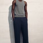 Merino Slim Vest Gray