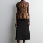 Ruched Camisole Brown