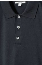 Cotton Polo Navy - Image 5
