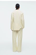 Cotton Straight Pants