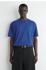 Round-Neck T-Shirt Blue