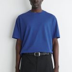 Round-Neck T-Shirt Blue