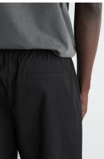 Cotton Barrel Pants Black - Image 3
