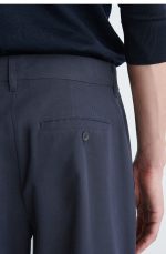 Cotton Straight Pants - Image 3