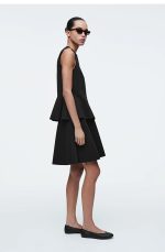 Pleated Skirt Black - Image 2
