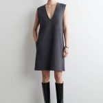 V-Neck Regular Dress