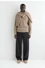 Standard Rib Wool Half Turtleneck Knitwear