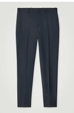Slim Trousers Navy - Image 4