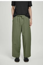 Drawstring Pants Khaki - Image 2