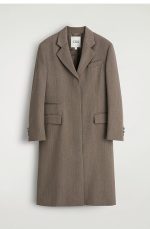 Wool Single-Breasted Coat - Image 4