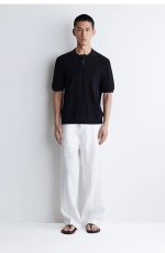 Knitted Short-Sleeve T-Shirt - Image 2