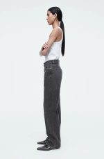 Column Standard High Waist Straight Denim